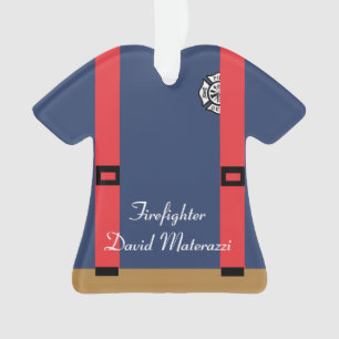 kerstversiering brandweerman ornament