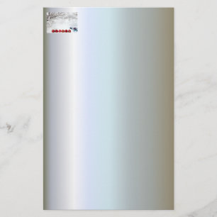 kerstversiering briefpapier