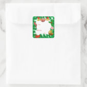 Kerstversiering Cadeaublaadje Stickers (Tas)