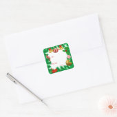 Kerstversiering Cadeaublaadje Stickers (Envelop)