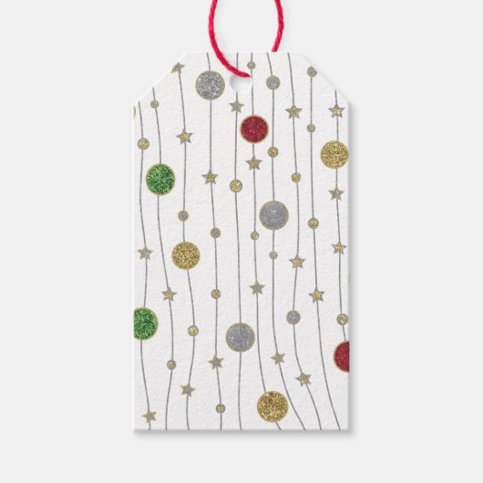 kerstversiering cadeaulabel (Voorkant)