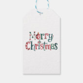 kerstversiering cadeaulabel (Achterkant)