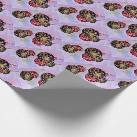 kerstversiering cadeaupapier (Hoek)