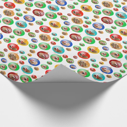 kerstversiering cadeaupapier (Hoek)