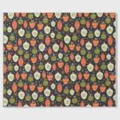 kerstversiering cadeaupapier (Vlak)