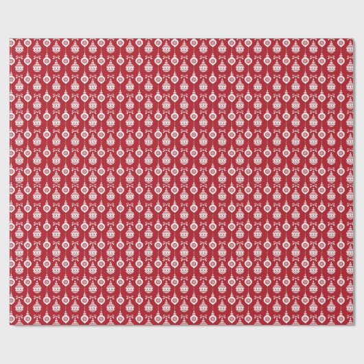 kerstversiering cadeaupapier (Vlak)