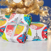kerstversiering cadeaupapier