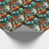 kerstversiering cadeaupapier (Hoek)