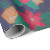 kerstversiering cadeaupapier (Rol Hoek)