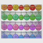 kerstversiering cadeaupapier (Vlak)