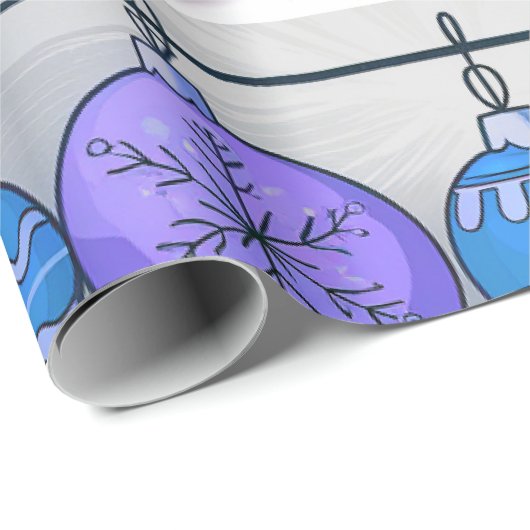 kerstversiering cadeaupapier (Rol Hoek)