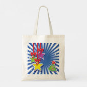 kerstversiering Canvas tas (Achterkant)