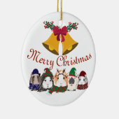 Kerstversiering Cavia's Keramisch Ornament (Rechts)