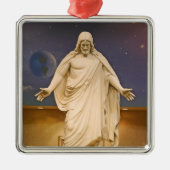 Kerstversiering: De Christus Metalen Ornament (Voorkant)