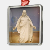 Kerstversiering: De Christus Metalen Ornament (Links)