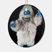 Kerstversiering - De Snowman Keramisch Ornament (Links)