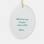 kerstversiering door Bonhovey voegt afbeelding/tek Keramisch Ornament (Rechts)