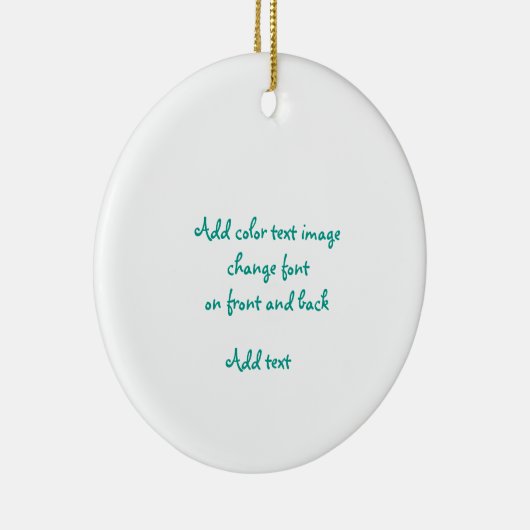 kerstversiering door Bonhovey voegt afbeelding/tek Keramisch Ornament (Rechts)