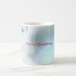 kerstversiering en sneeuwvlokken koffiemok