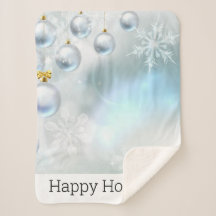 kerstversiering en sneeuwvlokken