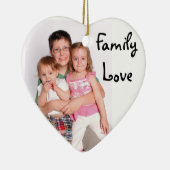 kerstversiering - Familielocht Keramisch Ornament (Rechts)