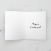 kerstversiering feestdagen kaart (Binnen)