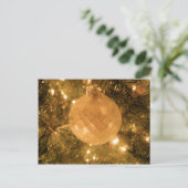 kerstversiering feestdagenkaart (Staand voorkant)