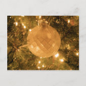 kerstversiering feestdagenkaart (Voorkant)