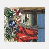 kerstversiering fleece deken (Voorkant (Horizontaal))