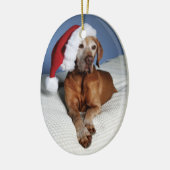 Kerstversiering (Flynn) Keramisch Ornament (Links)