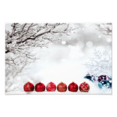 kerstversiering foto afdruk (Voorkant)