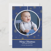 Kerstversiering Foto Kerstkaart (Voorkant)