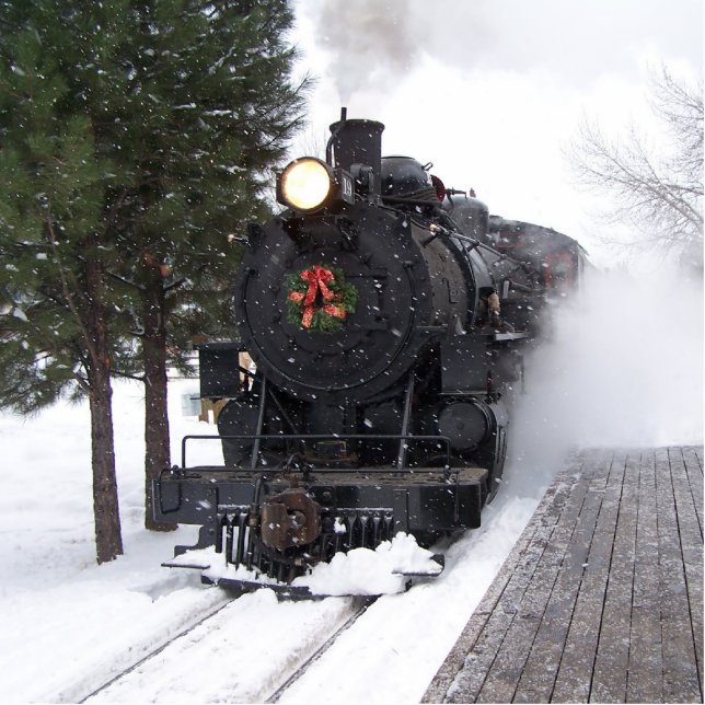 kerstversiering fotobeeldje ornament (Voorkant)