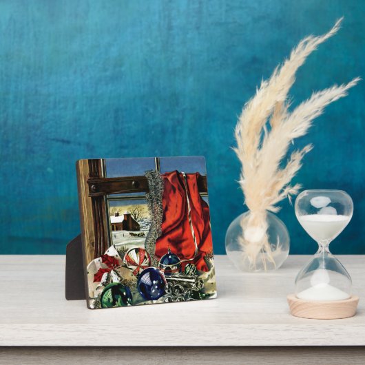 kerstversiering fotoplaat (Insitu)