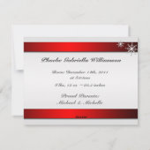 Kerstversiering Geboorteaankondigingen Feestdagenkaart (Achterkant)