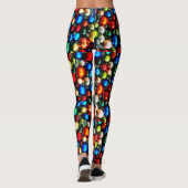 Kerstversiering Gepatenteerde Leggings (Achterkant)