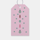 Kerstversiering gepersonaliseerd cadeaulabel (Achterkant)