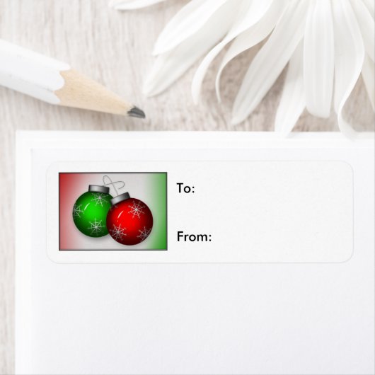 kerstversiering Gift Label Stickers (Insitu)