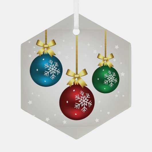 kerstversiering glas ornament (Achterkant)