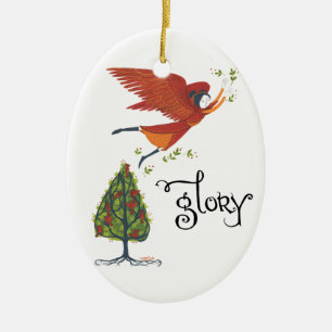 kerstversiering "Glory" Keramisch Ornament