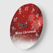 kerstversiering grote klok (Hoek)