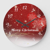 kerstversiering grote klok (Voorkant)