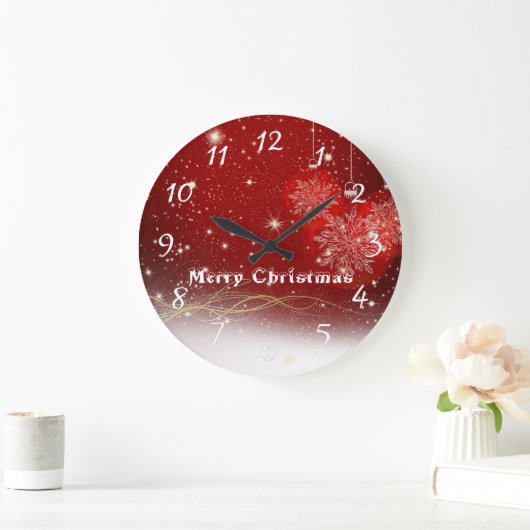 kerstversiering grote klok (Huis)