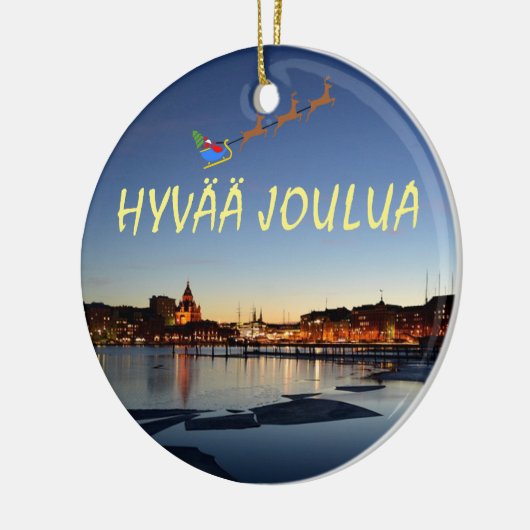 kerstversiering Helsinki Vacation Keramisch Ornament (Links)