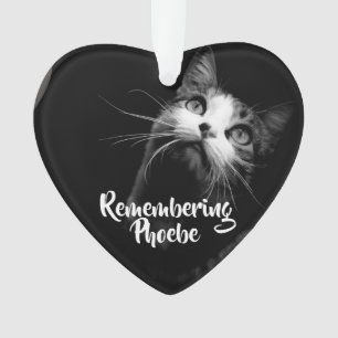 Kerstversiering Herdenking van je kat Ornament