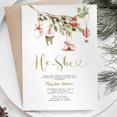 Kerstversiering Hij of Zij Geslacht Onthullen Kaart