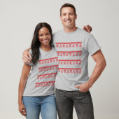 Kerstversiering HO HO HO (Rood) T-shirt (Unisex)