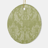  kerstversiering in Damask Keramisch Ornament (Links)