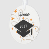 Kerstversiering in de Graduation Cap Ornament (voorkant)