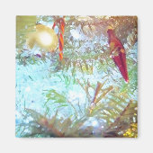 Kerstversiering in het Licht Magneet (Voorkant)